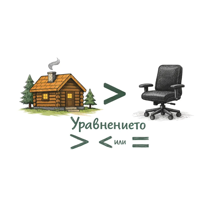 Gift&Go Канче с дръжка Nature - Уравнението, емайлирано, бяло, 360 ml