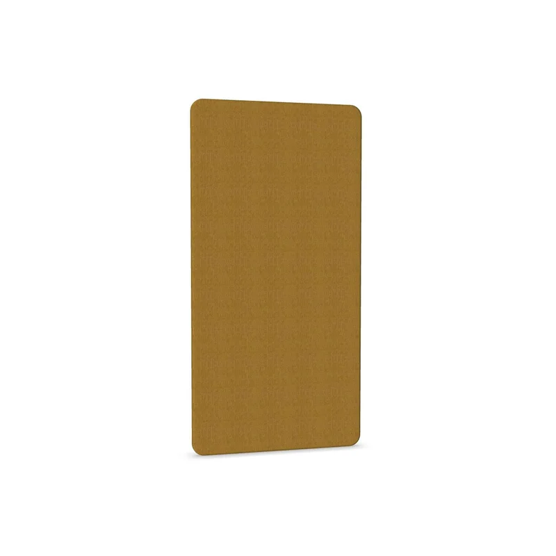 Шумоизолиращ панел Narbutas, свободностоящ, 800 x 36 x 1600 mm, ПДЧ 16 mm, горчица