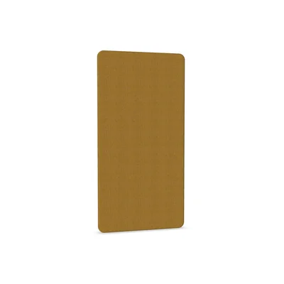 Шумоизолиращ панел Narbutas, свободностоящ, 800 x 36 x 1600 mm, ПДЧ 16 mm, горчица