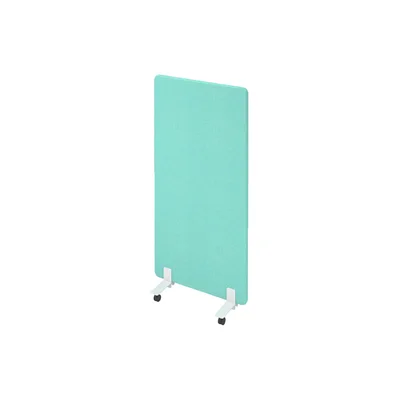 Шумоизолиращ преграден панел Narbutas Free Standing, свободностоящ, 800 x 36 x 1600 mm, дамаска Velito Presto светла мента, ПДЧ 16 mm