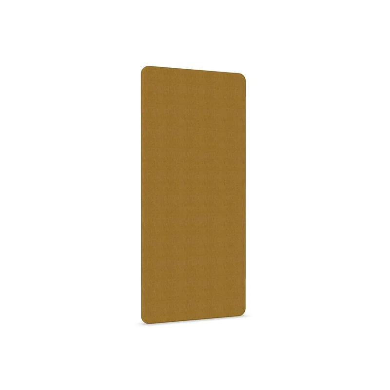 Шумоизолиращ панел Narbutas, свободностоящ, 800 x 36 x 1800 mm, ПДЧ 16 mm, горчица