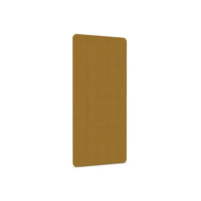 Шумоизолиращ панел Narbutas, свободностоящ, 800 x 36 x 1800 mm, ПДЧ 16 mm, горчица
