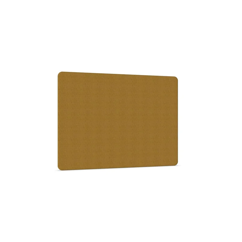 Шумоизолиращ панел Narbutas, свободностоящ, 1600 x 36 x 1200 mm, ПДЧ 16 mm, горчица