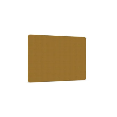 Шумоизолиращ панел Narbutas, свободностоящ, 1600 x 36 x 1200 mm, ПДЧ 16 mm, горчица