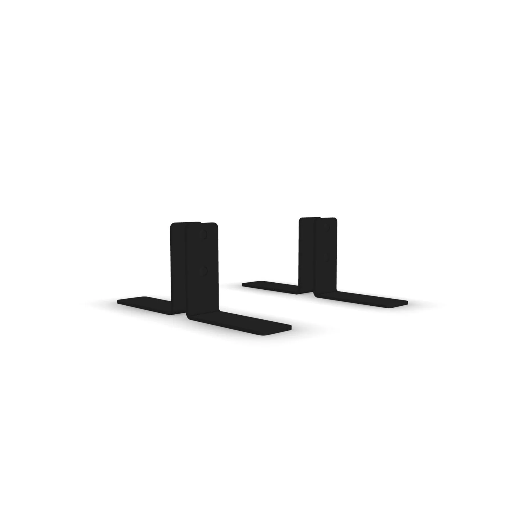 Метални крачета Narbutas Free Standing, за свободностоящ шумоизолиращ преграден панел, черен метал, 4 броя