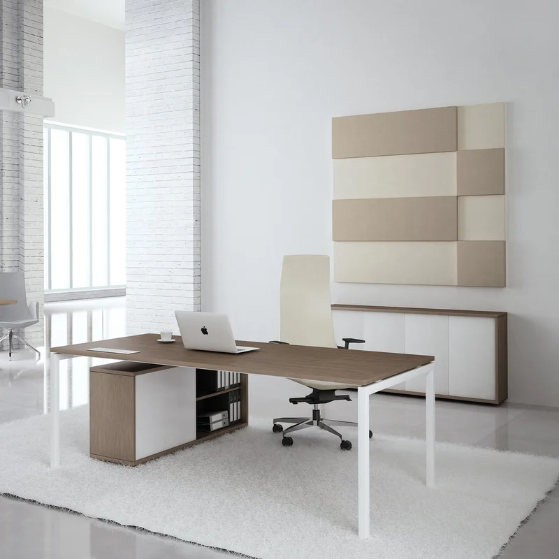 Шумоизолиращ стенен панел Modus Narbuta, 400 x 70 x 400 mm, дамаска Velito Presto светла мента, ПДЧ 16 mm