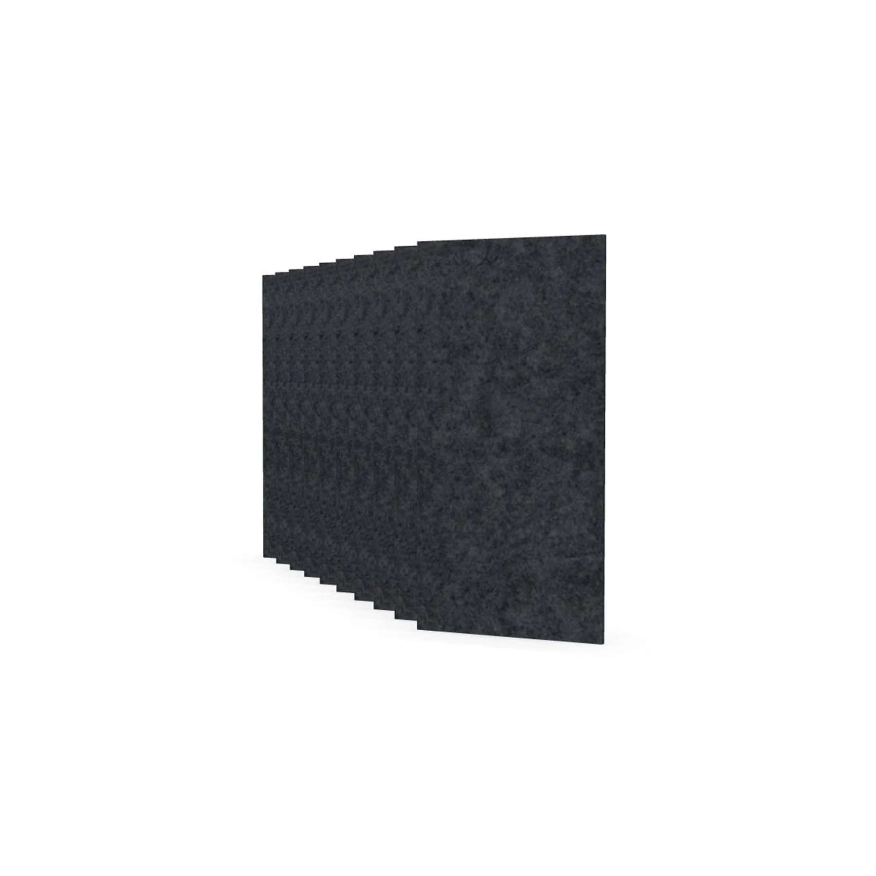Акустично пано Narbutas Pet, правоъгълник, 200 х 400 х 9 mm, PET филц, 10 броя, тъмносиво
