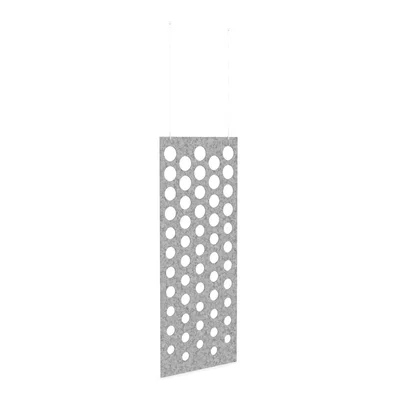 Акустично пано Narbutas Pet Disco, 800 х 2000 х 9 mm, PET филц, светлосиво
