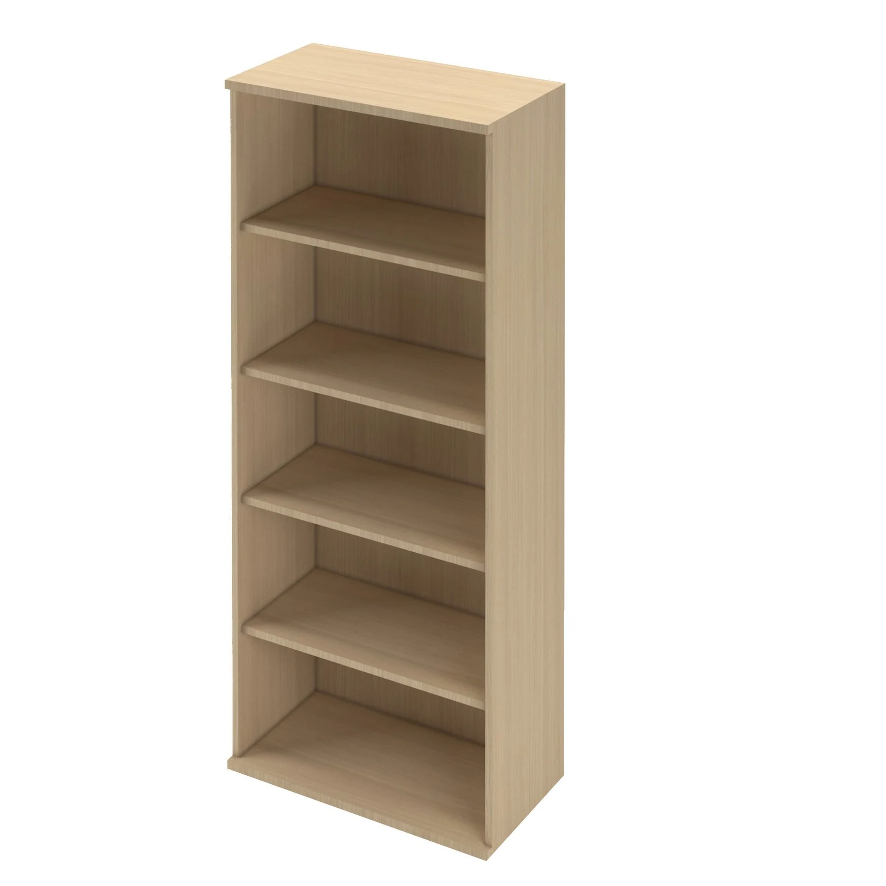 Шкаф Narbutas Uni, 800 x 425 x 1874 mm, ПДЧ 18 mm, меламин избелен дъб