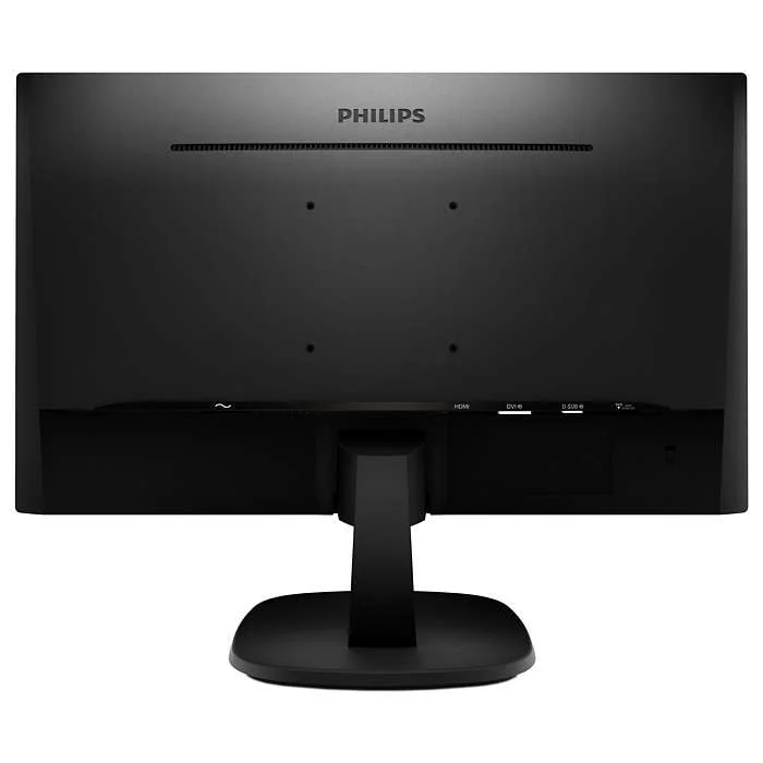 Монитор Philips 243V7QDSB, 23.8'', LED, 1920 x 1080, 250 cd/m2, 4 ms, HDMI, VGA, 16:9, 75 Hz, черен