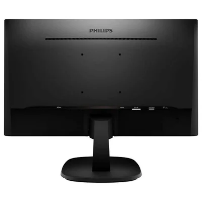 Монитор Philips 243V7QDSB, 23.8'', LED, 1920 x 1080, 250 cd/m2, 4 ms, HDMI, VGA, 16:9, 75 Hz, черен