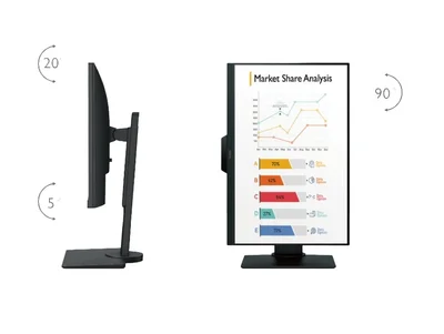 Монитор BenQ BL2581T, 25'', IPS, 1920 x 1200, 300 cd/m2, 5 ms, HDMI, VGA, 60 Hz, черен