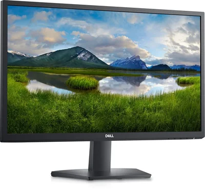 Монитор Dell SE2422H, 23.8'', LED, 1920 x 1080, 250 cd/m2, 5 ms, HDMI, VGA, VA, 75 Hz, черен