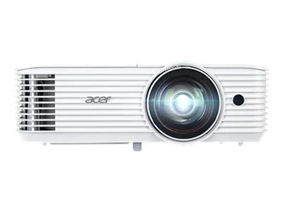 Проектор Acer S1286H, късофокусен, DLP, 3500 lm, 1024 x 768, HDMI, VGA, 4:3, 220 Watt, 3.1 kg, бял