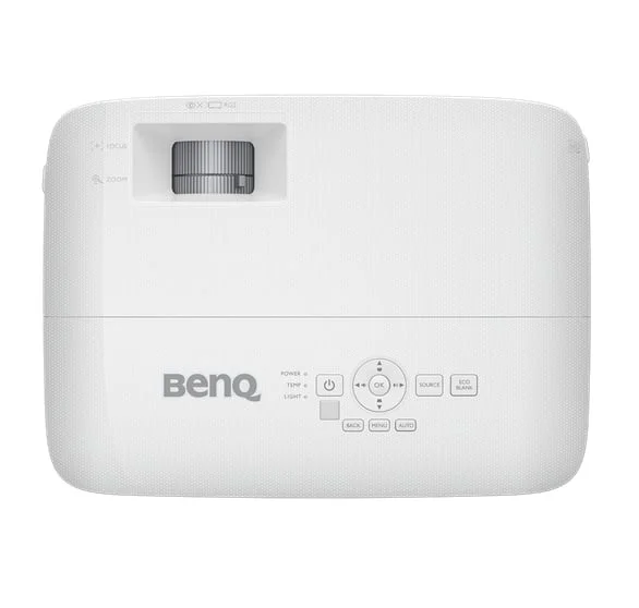 Проектор BenQ MW560, DLP, 1280 х 800, 4000 lm, HDMI, USB, VGA, 16:9, HDMI портове 2 броя, ниво на шум 34 dB, 2.3 kg, бял