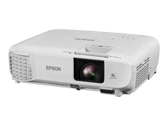 Проектор Epson EB-FH06, 3LCD, 3500 lm, 1920 x 1080, HDMI, VGA, USB, 16:9, 2.7 kg, бял