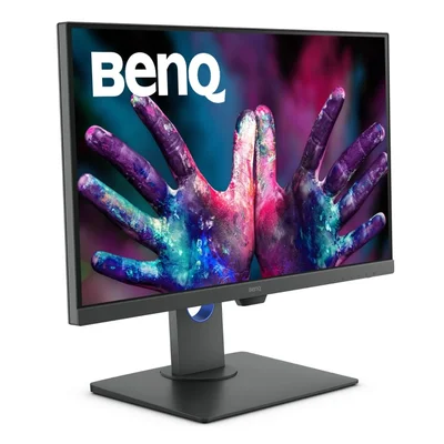 Монитор BenQ PD2705U, 27'', LED, 3840 x 2160, 300 cd/m2, 5 ms, HDMI, сив