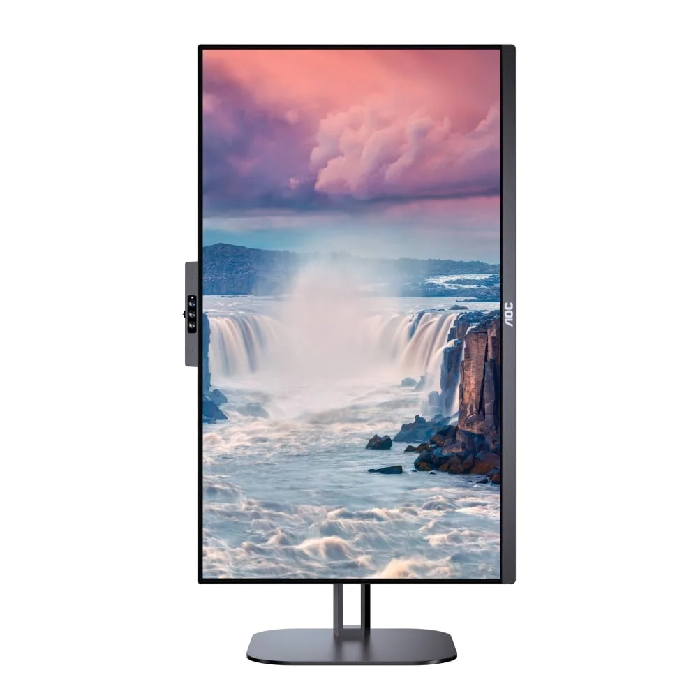 Монитор AOC 24V5CW/BK, 23.8'', LED, 1920 x 1080, 300 cd/m2, 4 ms, HDMI, USB, черен