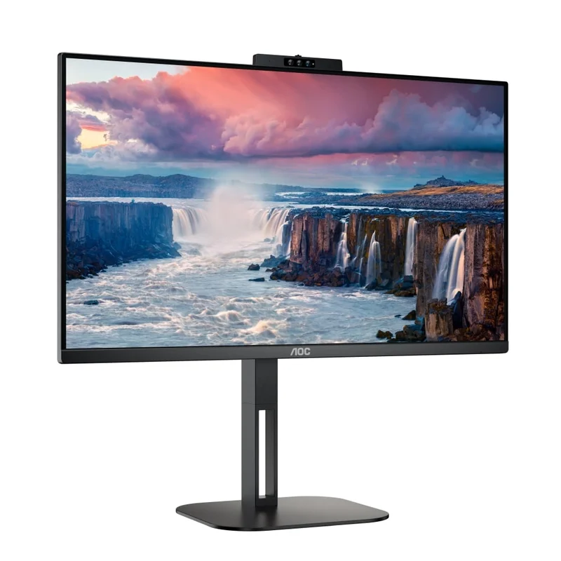 Монитор AOC 24V5CW/BK, 23.8'', LED, 1920 x 1080, 300 cd/m2, 4 ms, HDMI, USB, черен