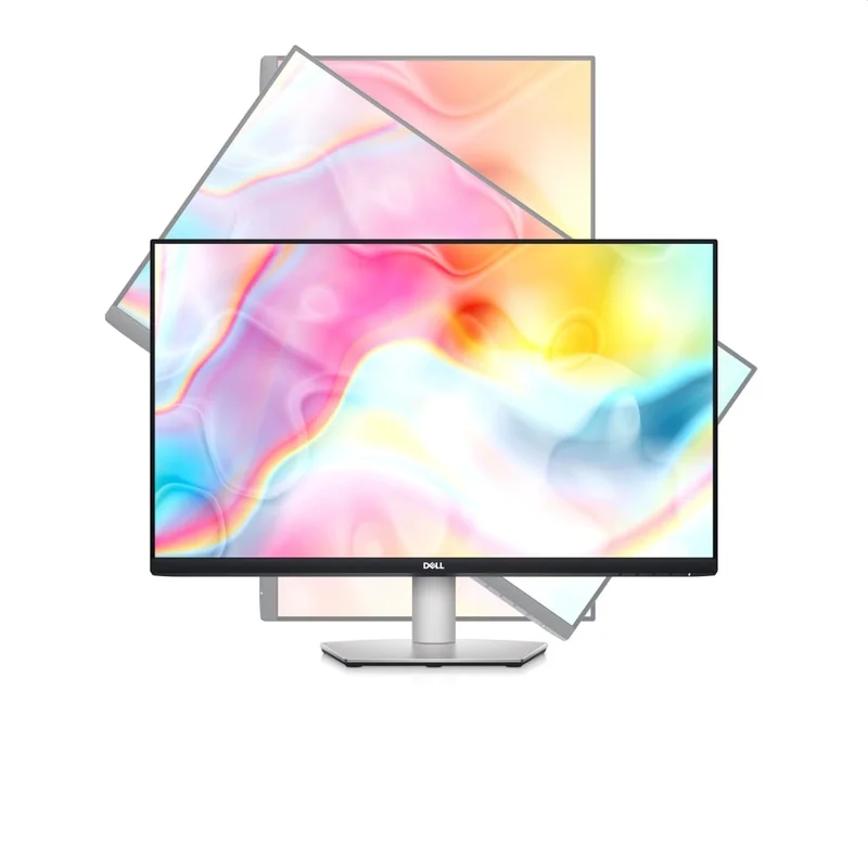 Монитор Dell S2722DC, 27'', LED, 2560 x 1440, 350 cd/m2, 4 ms, HDMI, черен