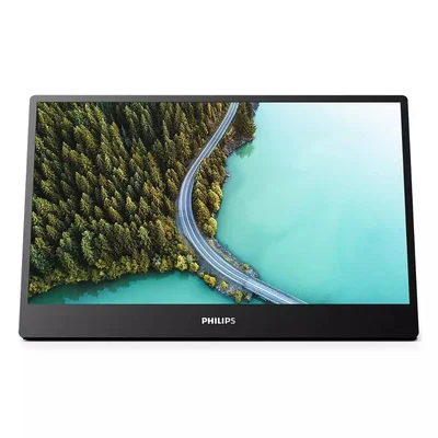 Монитор Philips 16B1P3302D, 15.6'', WLED, 1920 x 1080, 250 cd/m2, 5 ms, USB, черен