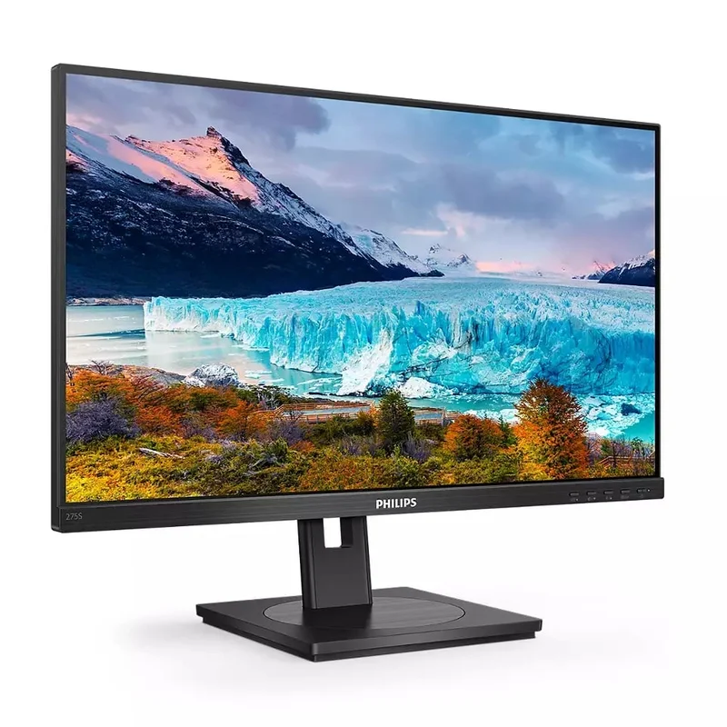 Монитор Philips 275S1AE, 27'', WLED, 2560 x 1440, 300 cd/m2, 4 ms, HDMI, черен