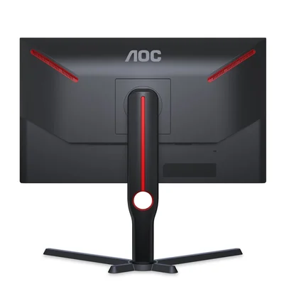 Монитор AOC 25G3ZM/BK, 24.5'', WLED, 1920 x 1080, 300 cd/m2, 1 ms, 2 HDMI, черно-червен