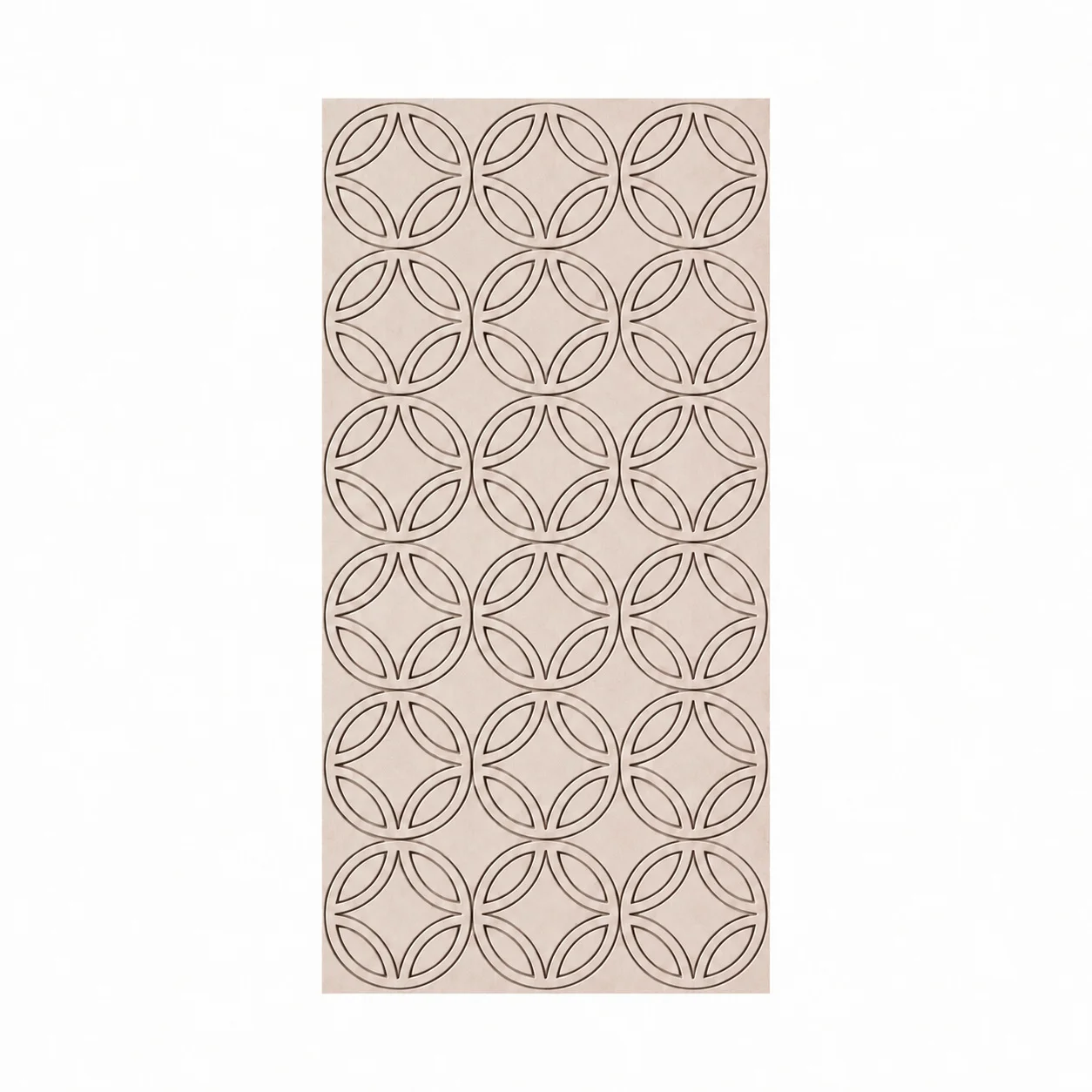 Панел за стена Pet Felt - Rounds, цвят R01, 2400 x 1200 mm, дебелина 9 mm, 1 брой