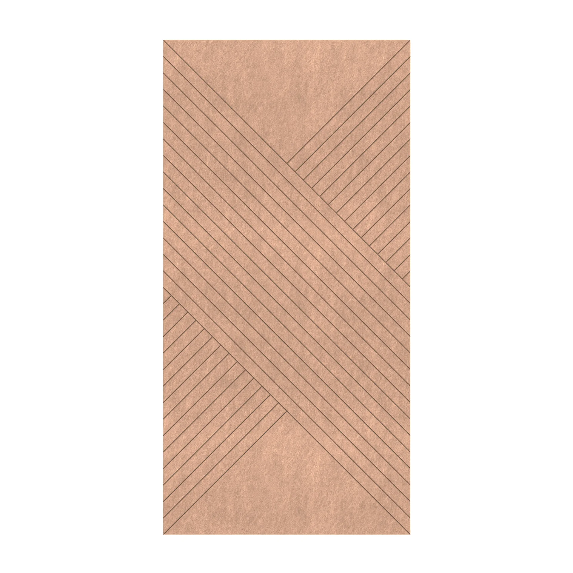 Панел за стена Pet Felt - X-Line, цвят R02, 2400 x 1200 mm, дебелина 9 mm, 1 брой