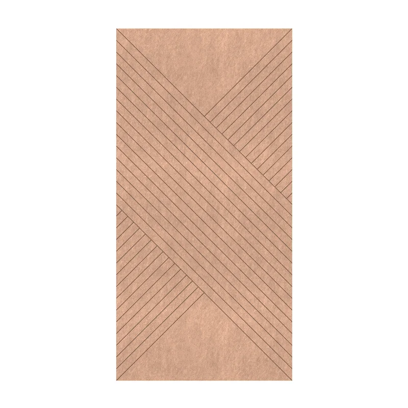 Панел за стена Pet Felt - X-Line, цвят R02, 2400 x 1200 mm, дебелина 9 mm, 1 брой