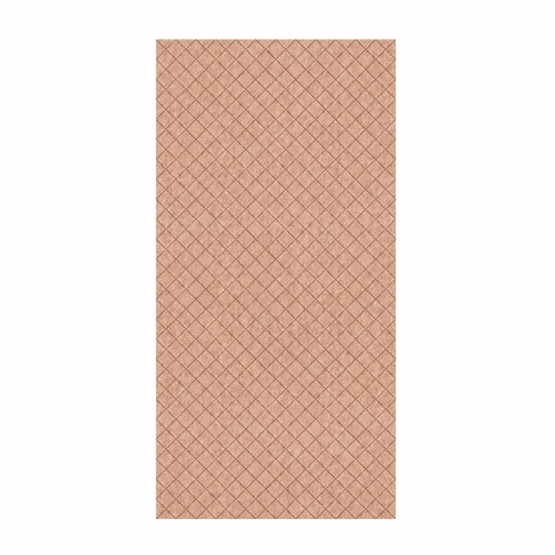 Панел за стена Pet Felt - Squares, цвят R02, 2400 x 1200 mm, дебелина 9 mm, 1 брой