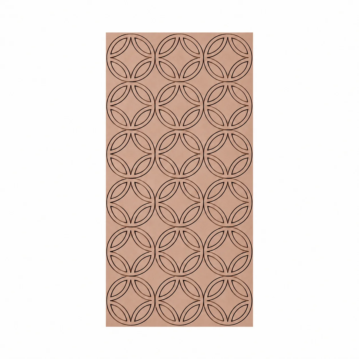 Панел за стена Pet Felt - Rounds, цвят R02, 2400 x 1200 mm, дебелина 9 mm, 1 брой