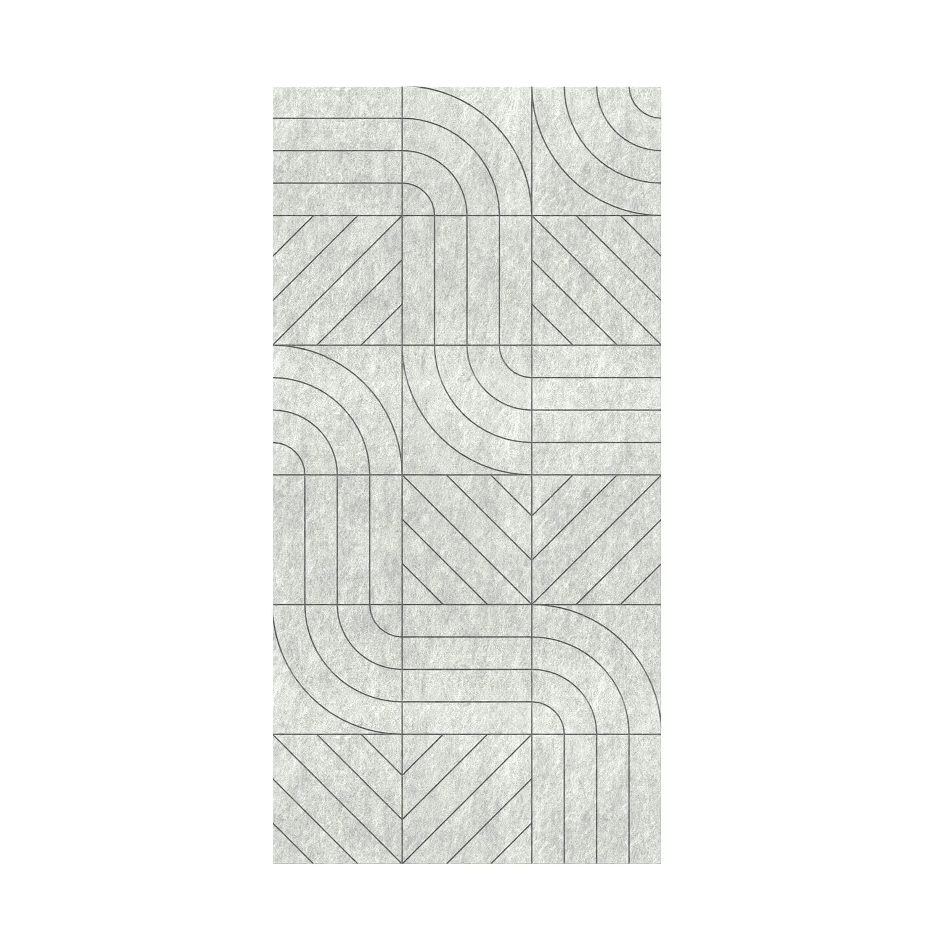 Панел за стена Pet Felt - Direction, цвят R03, 2400 x 1200 mm, дебелина 9 mm, 1 брой
