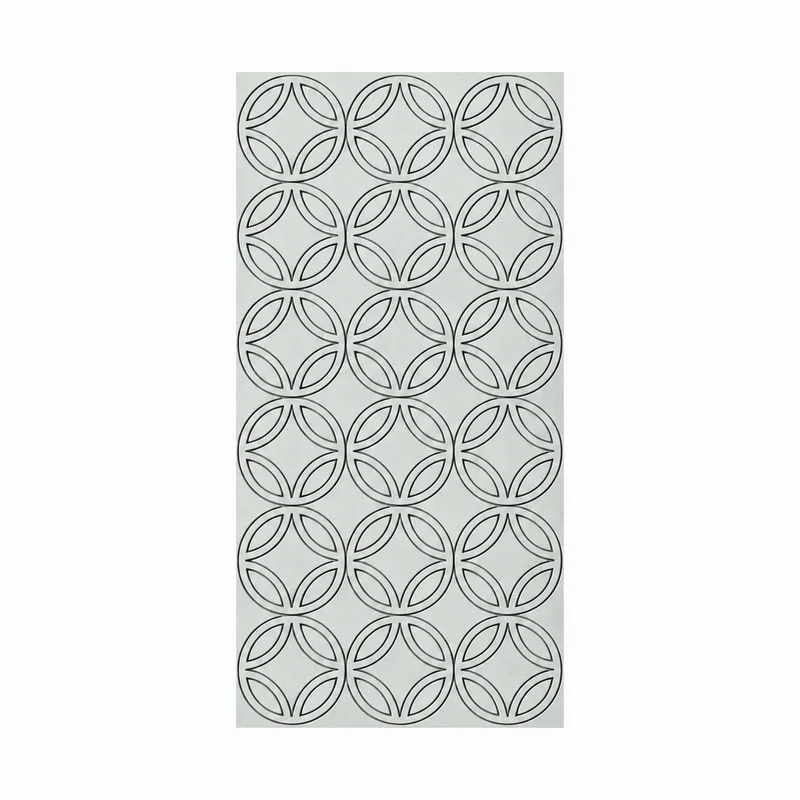 Панел за стена Pet Felt - Rounds, цвят R03, 2400 x 1200 mm, дебелина 9 mm, 1 брой
