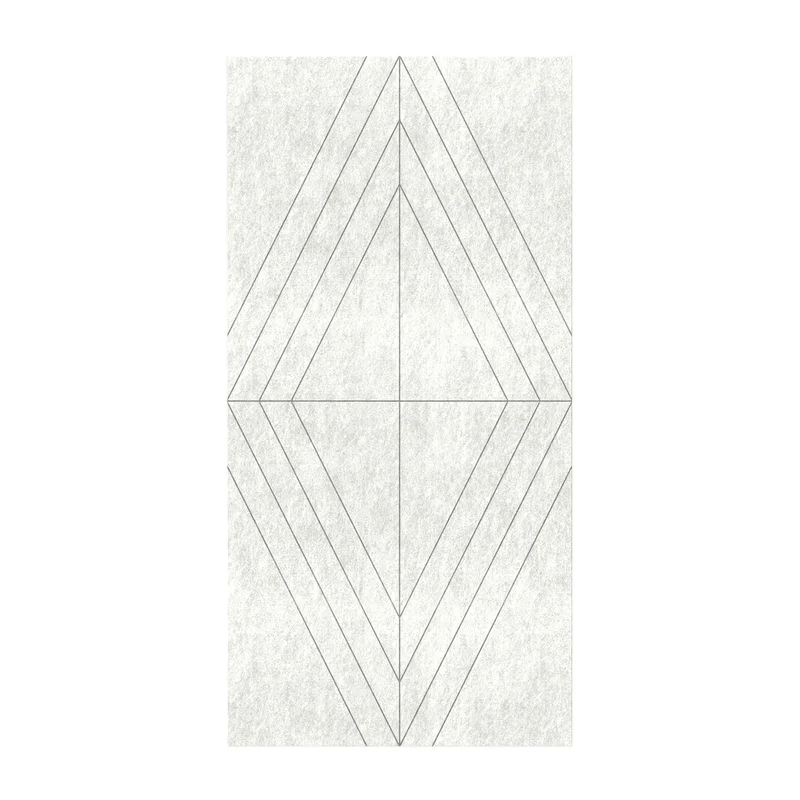 Панел за стена Pet Felt - Rhombus, цвят R04, 2400 x 1200 mm, дебелина 9 mm, 1 брой