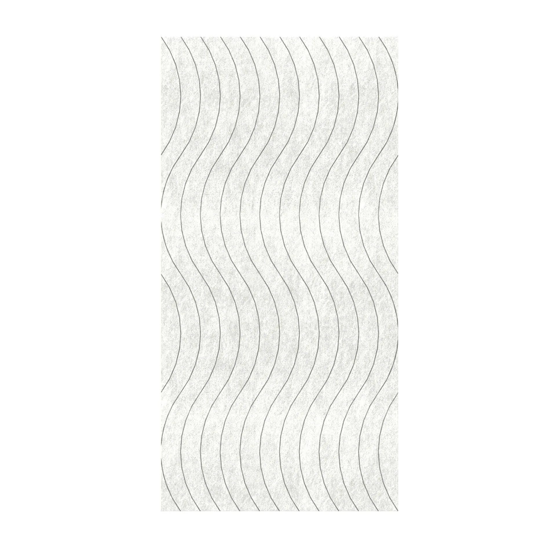 Панел за стена Pet Felt - Wave, цвят R04, 2400 x 1200 mm, дебелина 9 mm, 1 брой