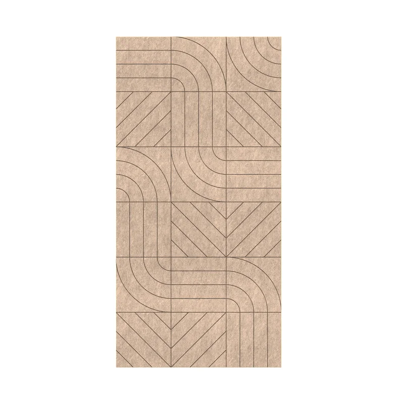 Панел за стена Pet Felt - Direction, цвят R05, 2400 x 1200 mm, дебелина 9 mm, 1 брой