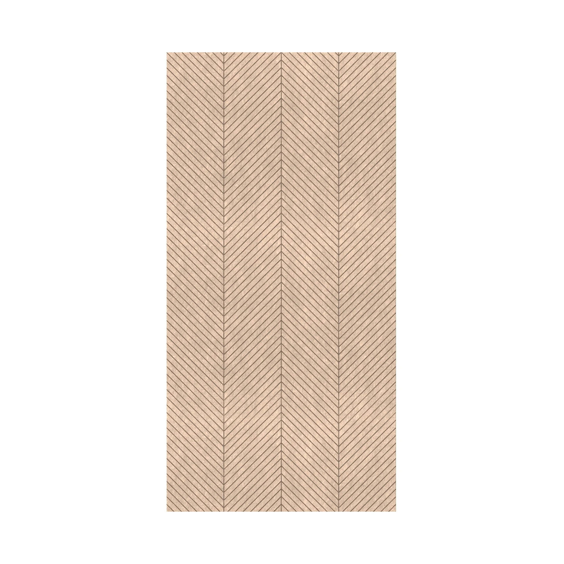 Панел за стена Pet Felt - Fish Bone, цвят R05, 2400 x 1200 mm, дебелина 9 mm, 1 брой