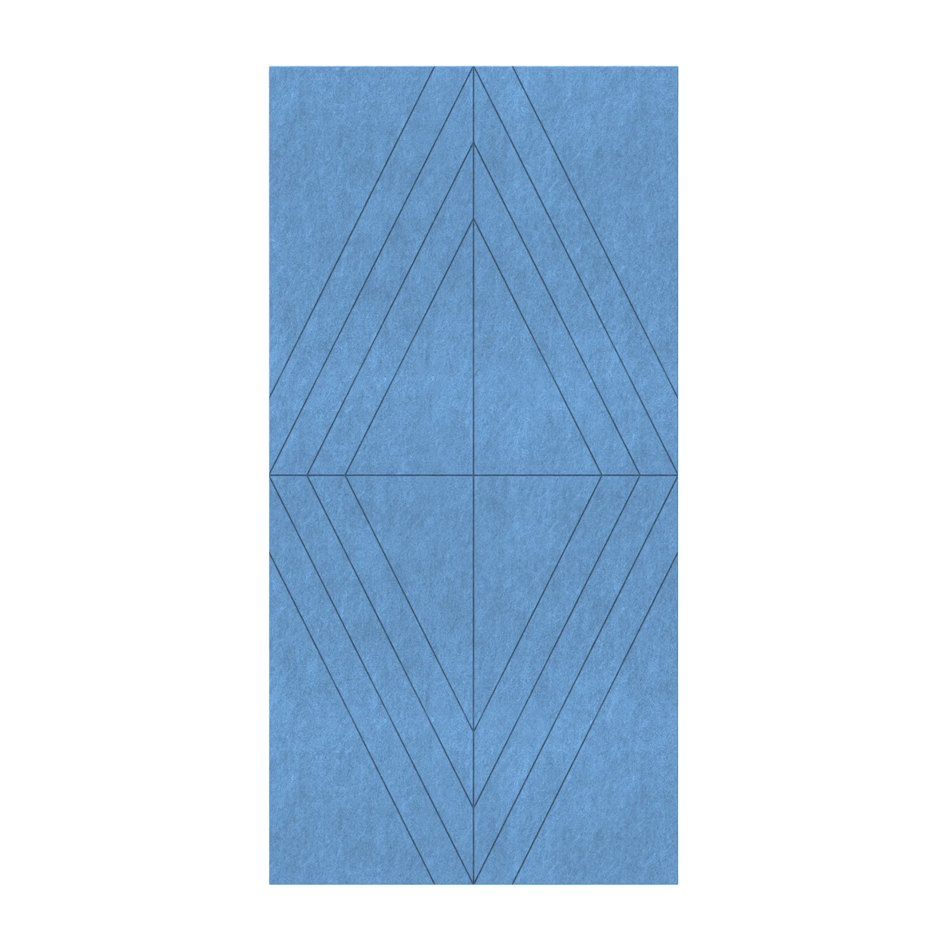 Панел за стена Pet Felt - Rhombus, цвят R06, 2400 x 1200 mm, дебелина 9 mm, 1 брой