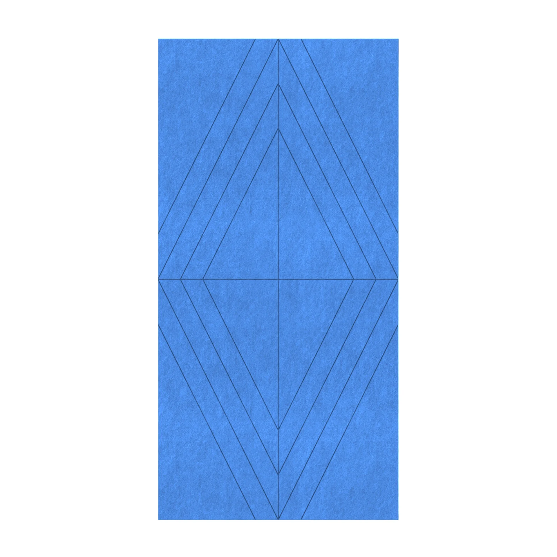 Панел за стена Pet Felt - Rhombus, цвят R07, 2400 x 1200 mm, дебелина 9 mm, 1 брой