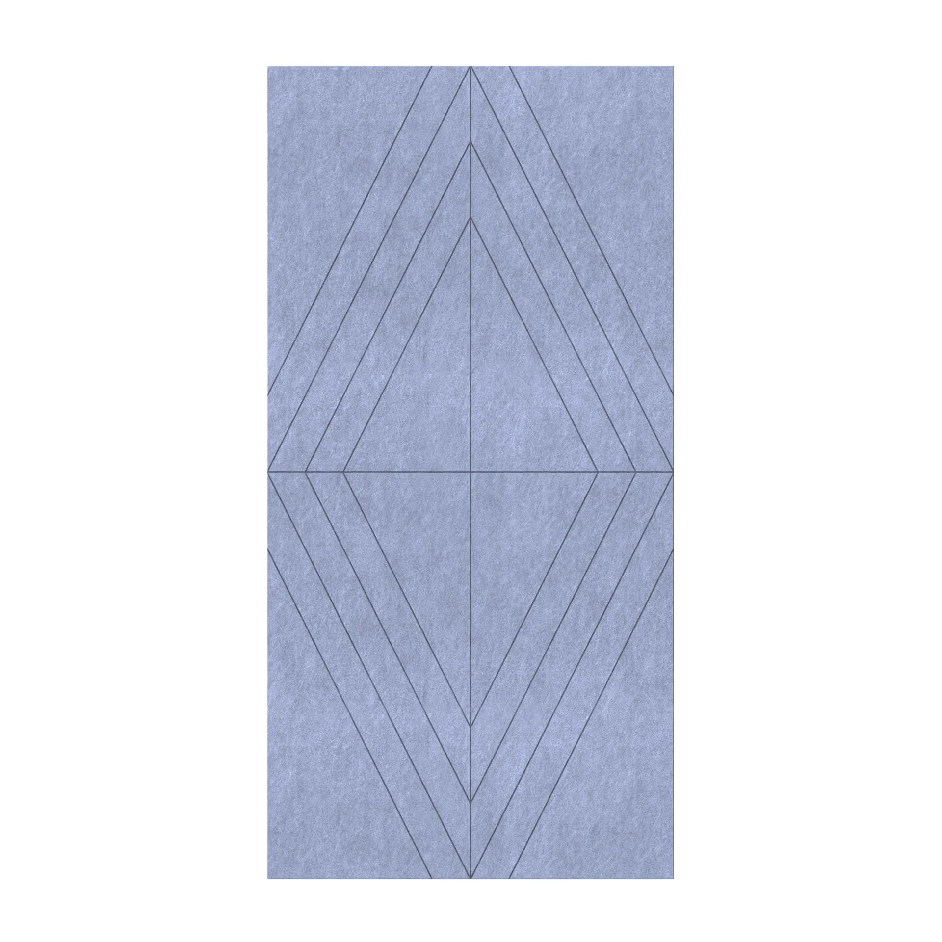 Панел за стена Pet Felt - Rhombus, цвят R09, 2400 x 1200 mm, дебелина 9 mm, 1 брой