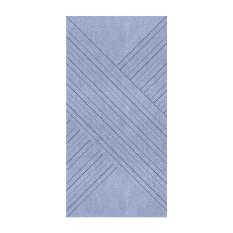 Панел за стена Pet Felt - X-Line, цвят R09, 2400 x 1200 mm, дебелина 9 mm, 1 брой