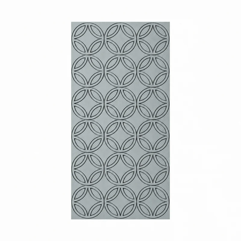 Панел за стена Pet Felt - Rounds, цвят R10, 2400 x 1200 mm, дебелина 9 mm, 1 брой