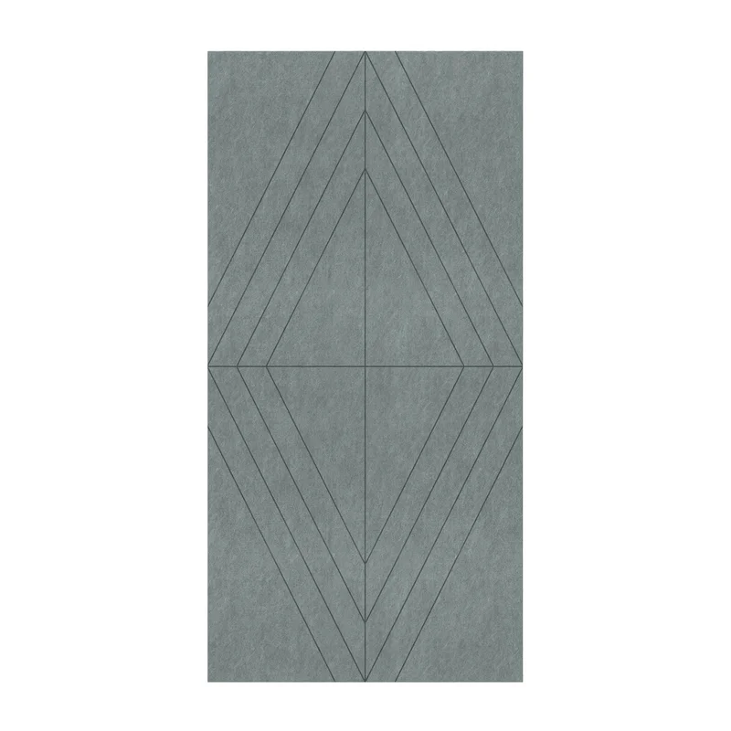 Панел за стена Pet Felt - Rhombus, цвят R11, 2400 x 1200 mm, дебелина 9 mm, 1 брой