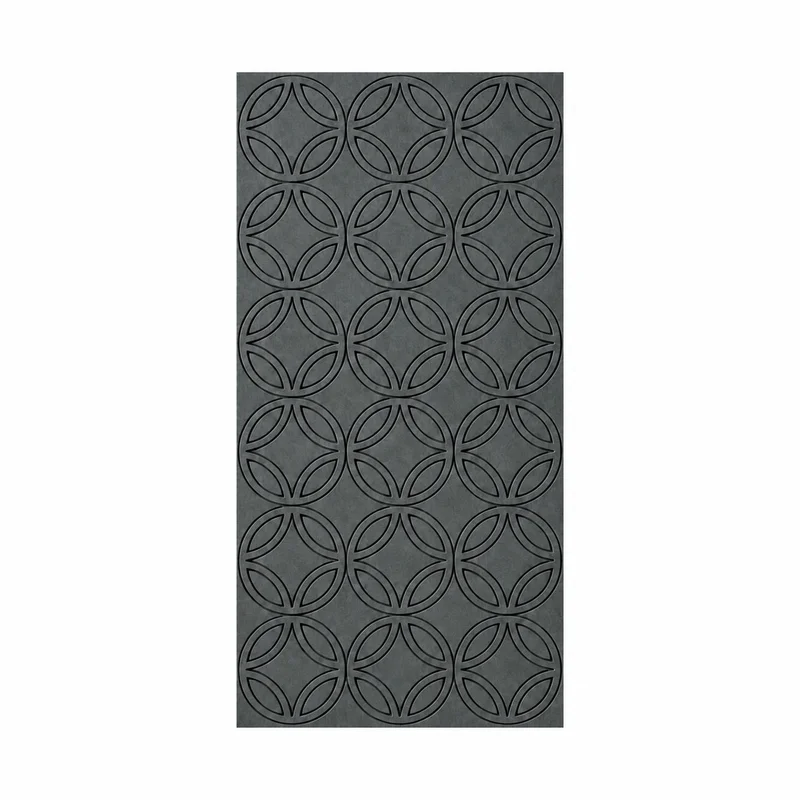 Панел за стена Pet Felt - Rounds, цвят R12, 2400 x 1200 mm, дебелина 9 mm, 1 брой
