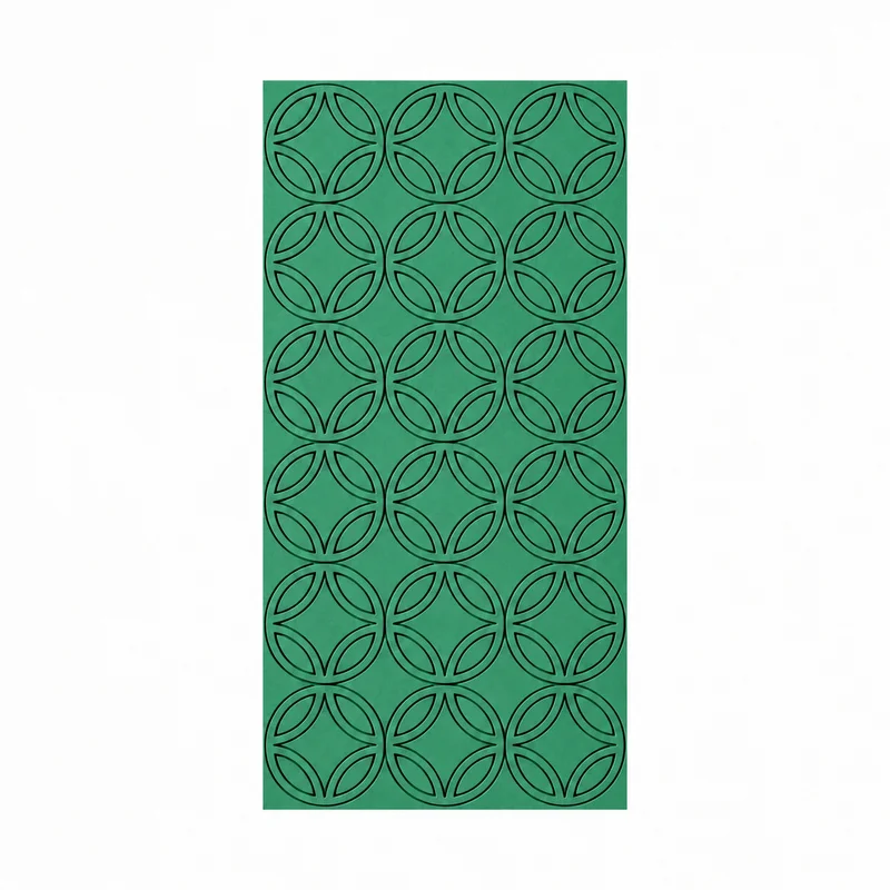 Панел за стена Pet Felt - Rounds, цвят R14, 2400 x 1200 mm, дебелина 9 mm, 1 брой