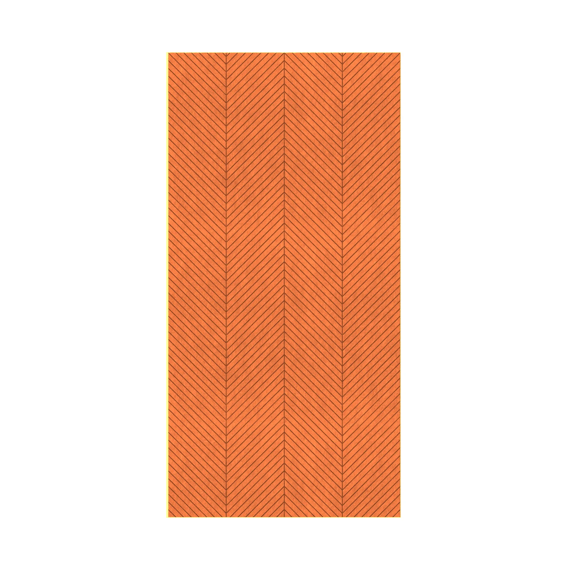 Панел за стена Pet Felt - Fish Bone, цвят R19, 2400 x 1200 mm, дебелина 9 mm, 1 брой