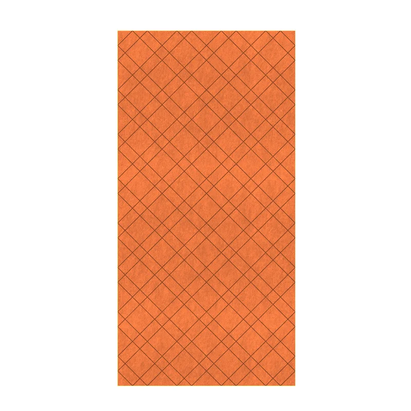 Панел за стена Pet Felt - Plaid, цвят R19, 2400 x 1200 mm, дебелина 9 mm, 1 брой