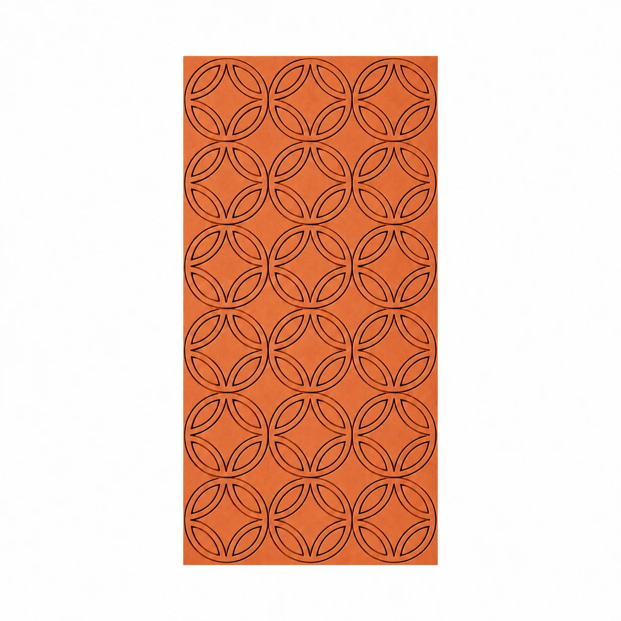 Панел за стена Pet Felt - Rounds, цвят R19, 2400 x 1200 mm, дебелина 9 mm, 1 брой