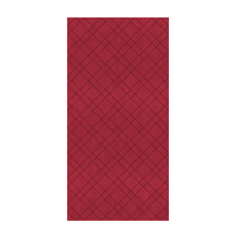 Панел за стена Pet Felt - Plaid, цвят R20, 2400 x 1200 mm, дебелина 9 mm, 1 брой